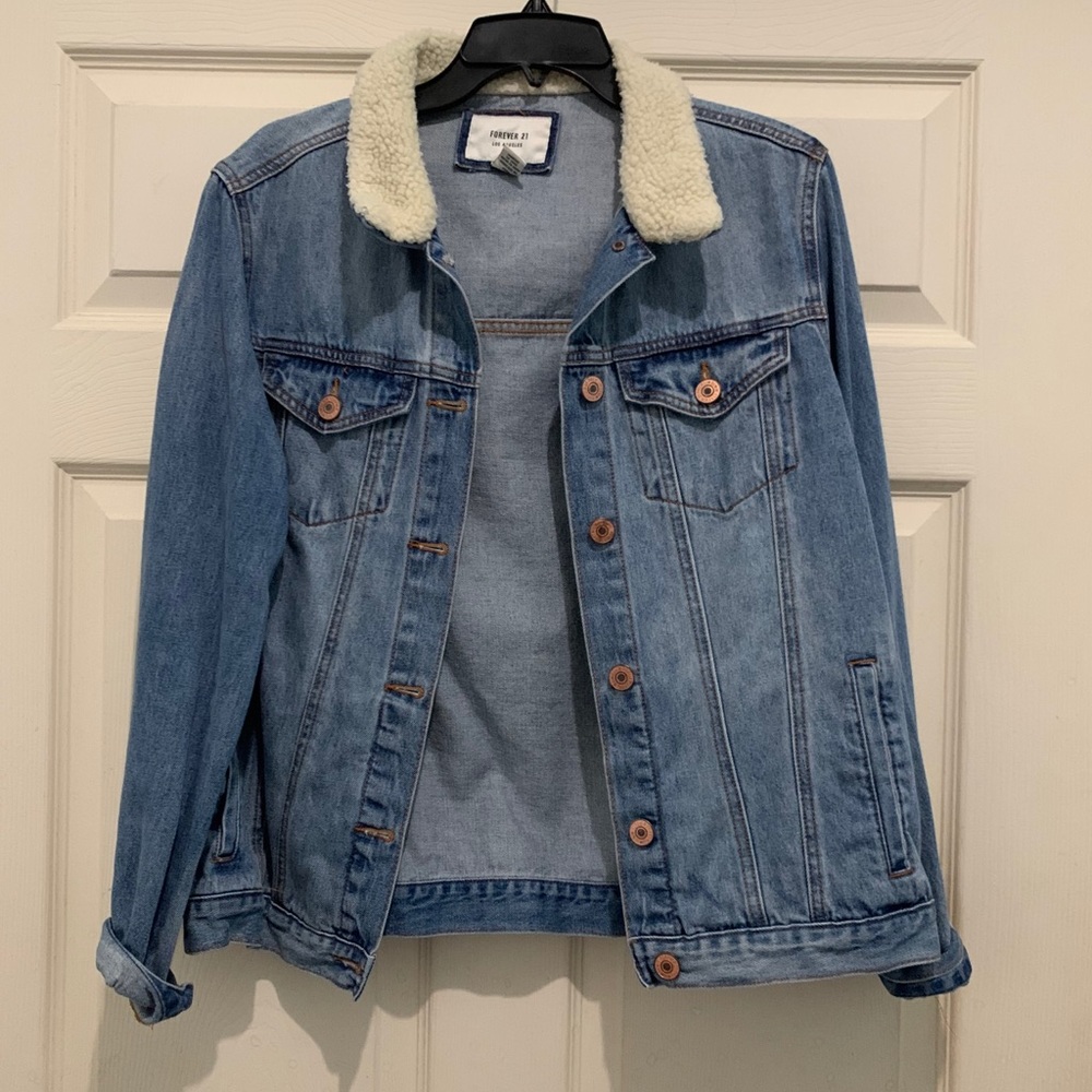 F21 denim jacket
